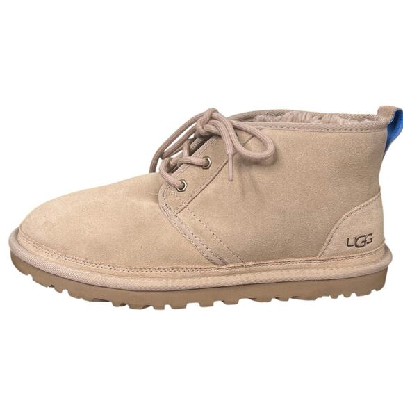 UGG Neumel Men\'s Sand Tan Suede Chukka Boots Size 9 main image 4